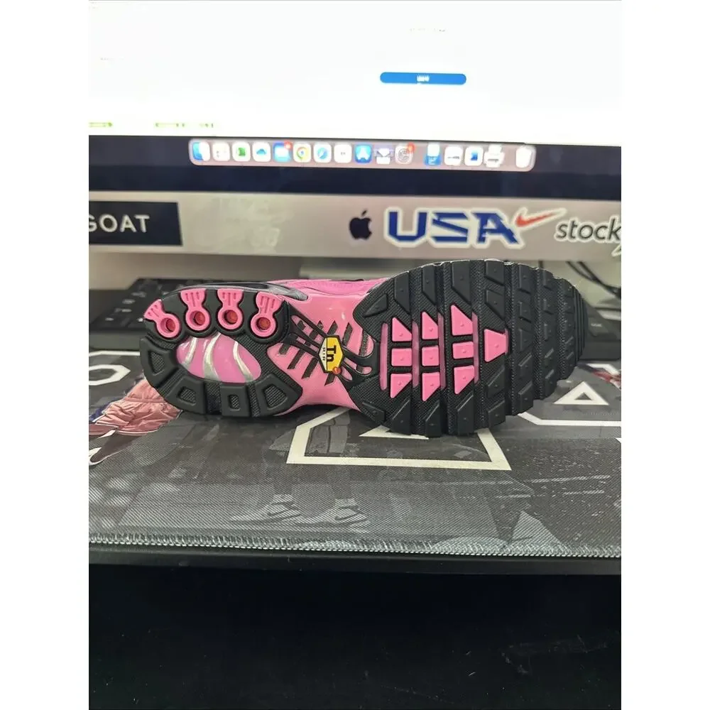 New Women's Size 6.5 Nike Air Max Plus Special Edition Playful Pink HJ9743-601